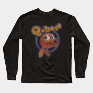 VINTAGE -  Qbert Long Sleeve T-Shirt